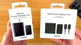 Samsung's BEST Chargers (50W Duo \u0026 65W Trio Power Adapters)