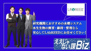 【小型魚類集合水槽システム LAbREED ITS】 水生生物を安定して飼育・維持・管理ができます！#97-1