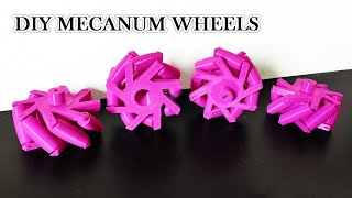 How to Make a Robot with Mecanum wheels at Home
