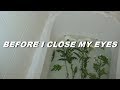 xxxtentacion - before i close my eyes (lyrics)