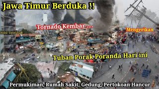 JAWA TIMUR BERDUKA!! BARU SAJA TORNADO KEMBAR SAPU TUBAN 10/2/2025,SEMUA AMBRUK,BADAI TUBAN