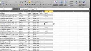 Excel 2010 Create a formula that checks for logic (IF Function)