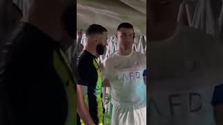 Cristiano Ronaldo and Karim benzema reunited! #youtubeshorts #viral #ytshorts #shortsfeed