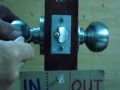 How to remove a Best knob lockset from the door How to remove a Best knob lockset from the door
