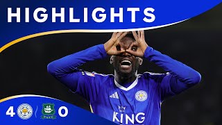 FOUR-MIDABLE Foxes! 💫 | Leicester City 4 Plymouth Argyle 0