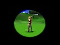 （みんなのgolf2 ps4版）コミカルボール使用ストローク！しおさいカントリークラブ夏！クーガー　スコア score 12