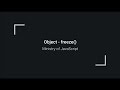 JavaScript Objects - Object.freeze()