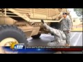 Buffalo armored vehicle used for military training