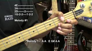 STAND BY ME Ben E King Bass Guitar Lesson - @EricBlackmonGuitar #MusicSchoolOfCool​