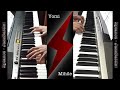 「2pianos jazzbattle 」よみぃ vs. ミハイル【オリジナル曲】