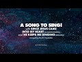 A SONG TO SING! - SATB (piano track + lyrics)