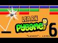 Learn pygame while building a Brickout game! Video 6: 