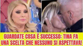 UOMINI E DONNE...GUARDATE COSA È SUCCESSO: TINA FA UNA SCELTA CHE NESSUNO SI ASPETTAVA!