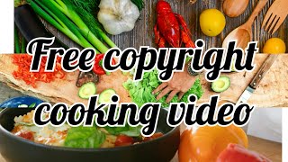 Free copyright cooking video!  free stock footage!  cooking intro