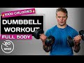 🔥BURN 1000 Calories🔥60 Min DUMBBELL Workout | Tabata, HIIT & Strength