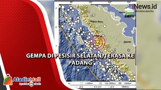 Pesisir Selatan Diguncang Gempa Magnitudo 5,6, Terasa Kuat di Padang