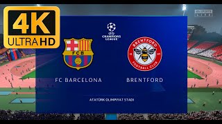 FIFA 23 - FC BARCELONA VS BRENTFORD - UEFA CHAMPIONS LEAGUE FINAL