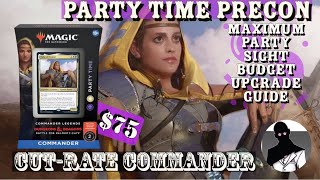 Party Time | Precon Upgrade Guide | MTG | Commander | EDH | Budget | Cut-Rate Commander