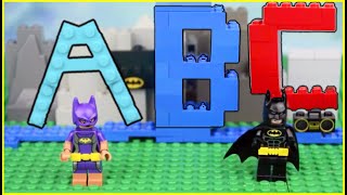 Learn the Alphabet with LEGO Batman and Batgirl