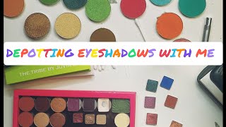 Depot Eyeshadows with Me! / Palette Depot- Juvias Place, NYX, ABH \u0026 MORE!! / Makeup Monday