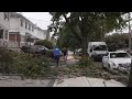 Trees down across Bronx, Queens as remnants of Hurricane Debby pass through