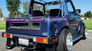 My 1988 Suzuki Samurai Old School Style 80slife Mini Truck Lowrider 80's style