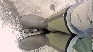 MSV. Walk along the promenade in my russian Ultima Bercut rubber-neoprene boots.