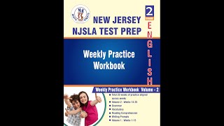 New Jersey NJSLA – 2nd Grade ELA Test Prep Workbook Volume 2 | Book Preview Video