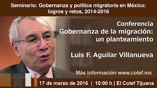 Gobernanza y política migratoria en México: logros y retos, 2014-2016 | Seminario
