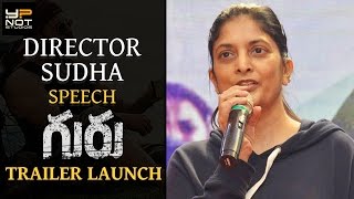 Sudha Kongara at Guru trailer launch