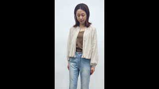 【Sonny Label】ギャザーブルゾン