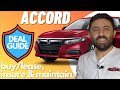 Honda Accord Lease Deals are AWESOME! (Invoice Price, Lease Payment, Maintain and Insure)