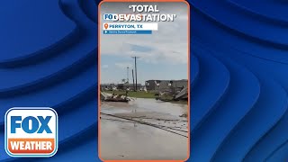 'This Whole Area Is Just Wiped': Total Devastation Left Behind By Tornado In Perryton, Texas