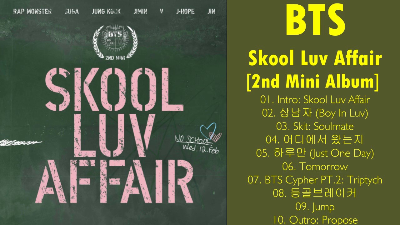 BTS – Skool Luv Affair [2nd Mini Album] (MP3 + ITunes Plus AAC M4A ...