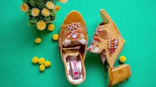 Bridal khussa and bridal shoes desings