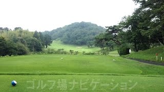 兵庫県・加西市のゴルフ場「播州東洋ゴルフ倶楽部」16番ホール、名匠・上田治設計の名コース