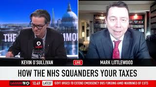 Mark Littlewood says the NHS is "permanently in crisis."