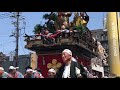 2023 5 1 【御車山祭り】富山県高岡　~ユネスコ無形文化遺産~