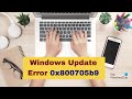 Fix Windows Update Error 0x800705b9 on Windows 11