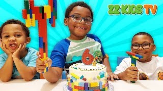 Happy Birthday Goo Goo Gaga! (ZZ Kids Family Travels To Lego Land)