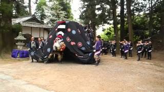 平成26年飯沼諏訪神社奉納音楽獅子舞 本祭境内