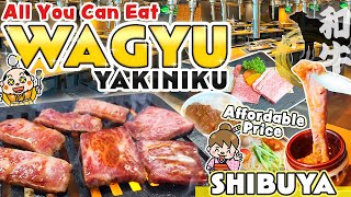 Yiyebileceğiniz Her Şey Shibuya Tokyo / Japonya'daki Wagyu Yakiniku Restoranı