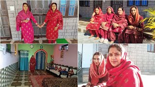 Room tour 🏠 आज नई देवरानी जी का कमरा दिखा ही दिया 👰#twins #village #himachal