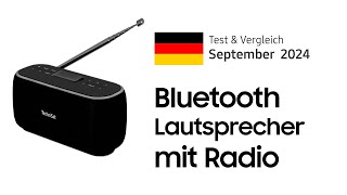 TOP–7. Die besten Bluetooth Lautsprecher mit Radio. Test \u0026 Vergleich 2024 | Deutsch