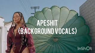 the carters - apesh*t (background vocals)