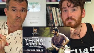 Yennai Arindhaal Trailer REACTION!! | Ajith, Trisha, Anushka | Harris Jayaraj