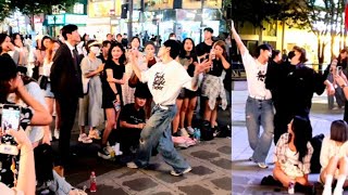 [STREET ARTIST] ONE OF. WITH AUDIENCE. INTERACTIVE SINCHON BUSKING. 240903.