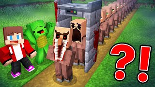 How JJ and Mikey Found SCARY X-RAY in Minecraft? - Maizen