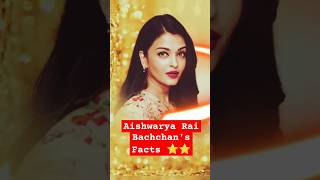 Aishwarya Rai's#Facts #unknown #aishwaryaraibachchan @1minmovienews #viral #news