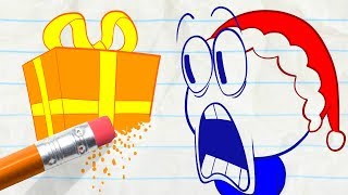 The Pencil Ruins Pencilmate's Christmas! -in- GIFTED AND TALENTED - Pencilmation Cartoons